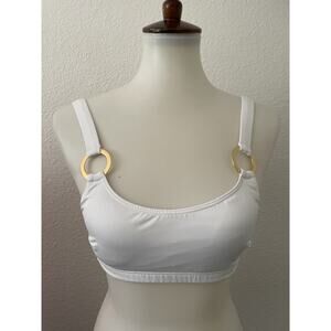 Kenny Flowers Swim Sporty Bikini Top Santorini  Swimwear